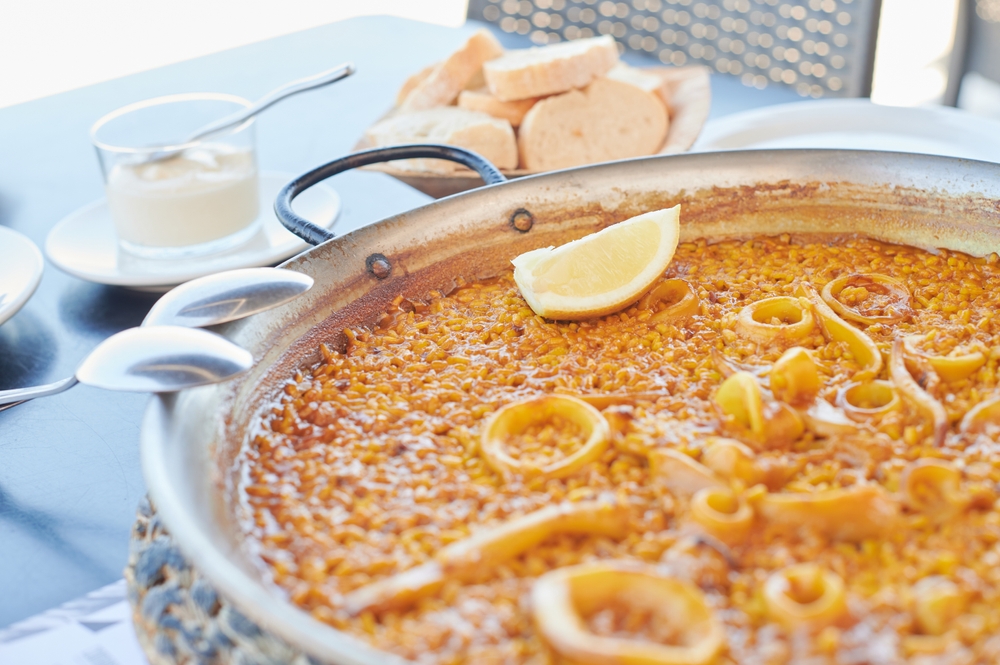 Alicante, paella, Spain