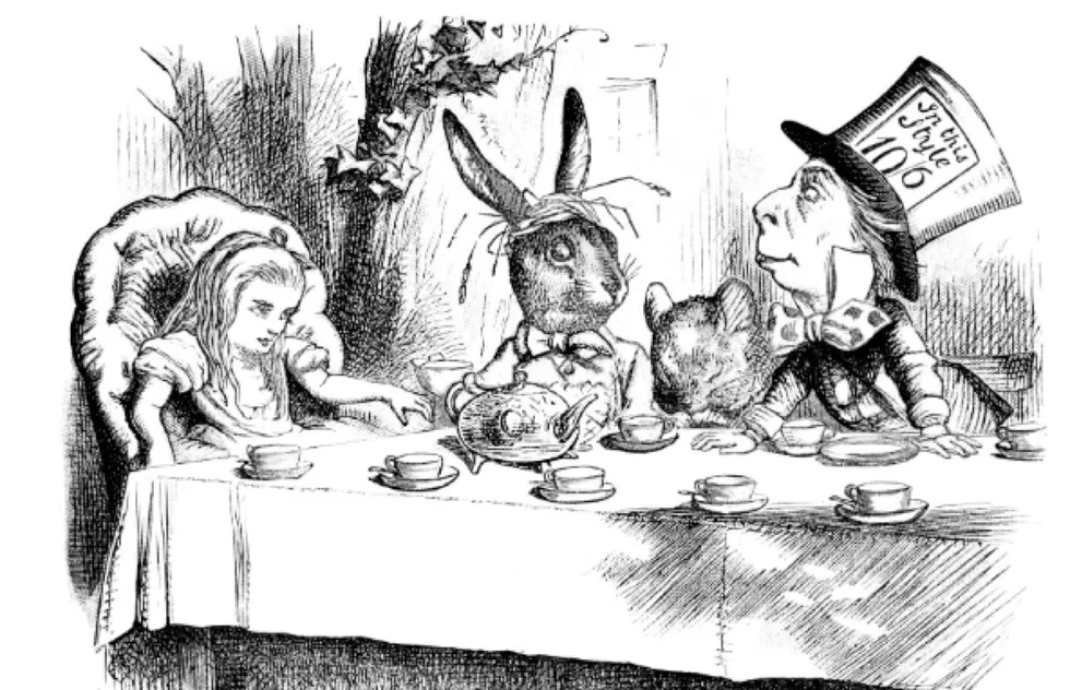 Alice in Wonderland, Lewis Carrol, London