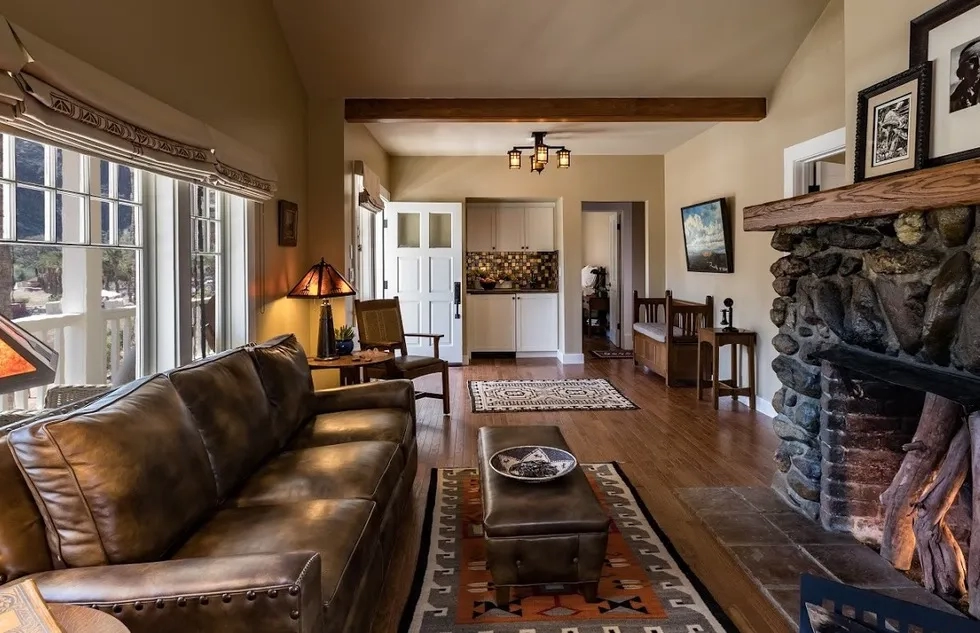 A cottage at Castle Hot Springs Resort in Arizona