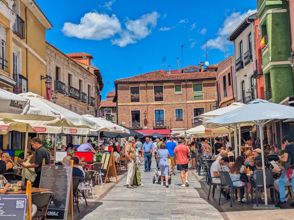 Barrio Humeda, Leon, Spain