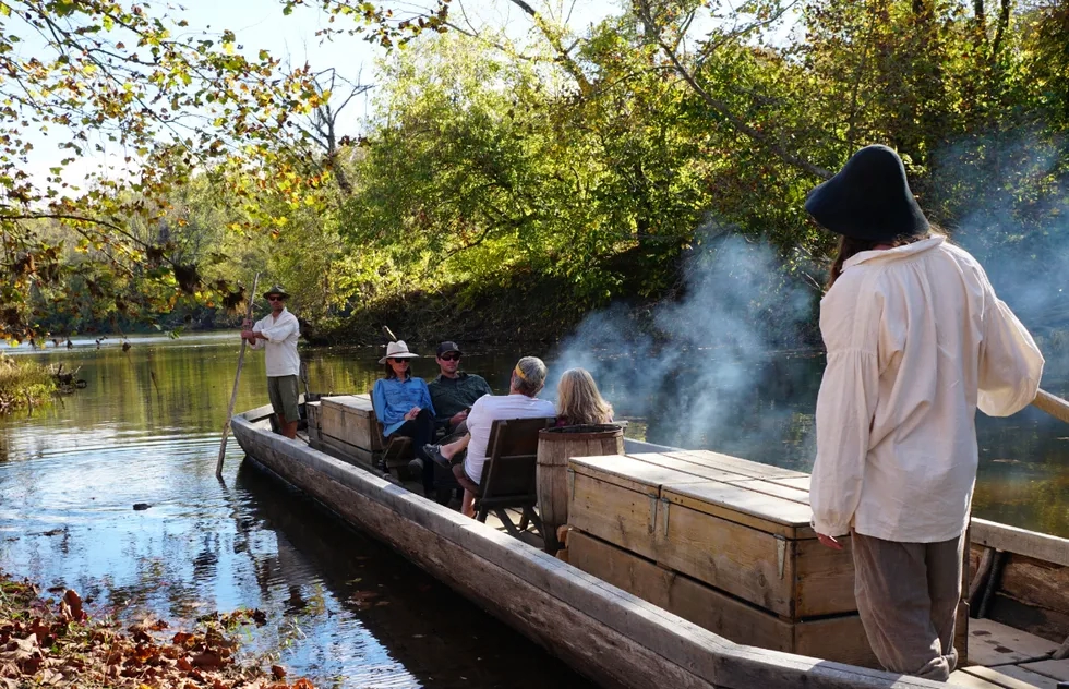James River Batteau Company in Scottsville, Virginia