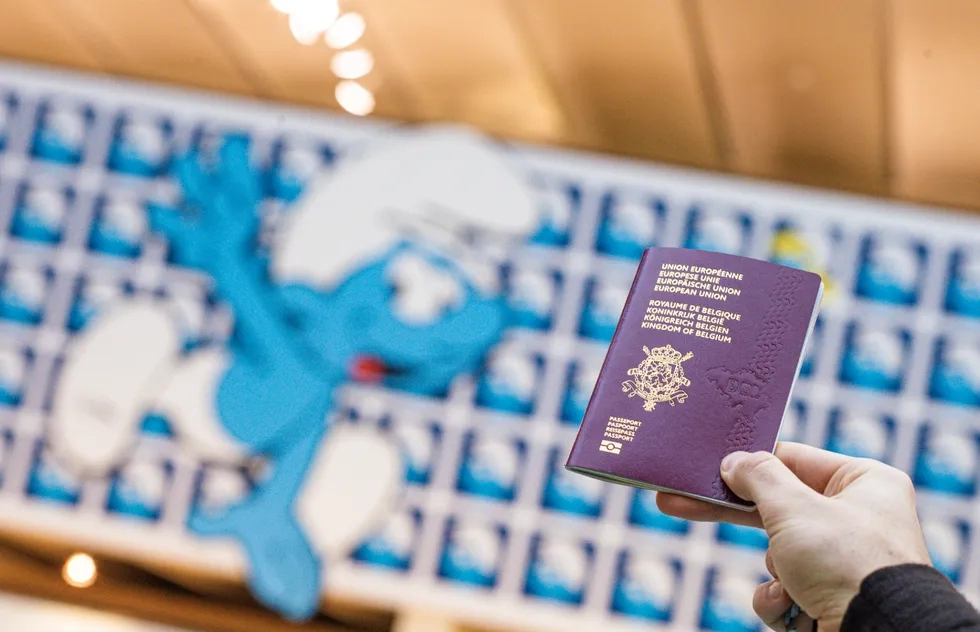 Belgium passport