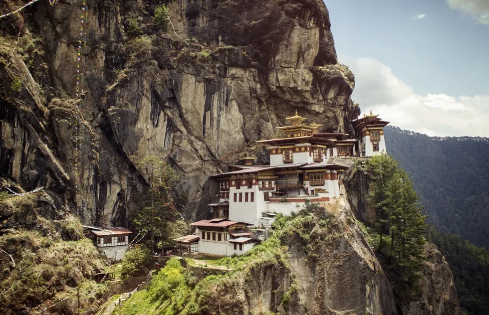 Paro Taktsang monastery in Bhutan