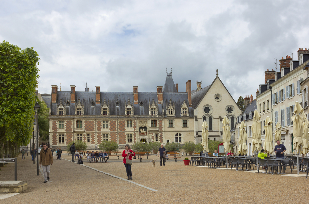 Blois, Loire Valley, France, Cafe