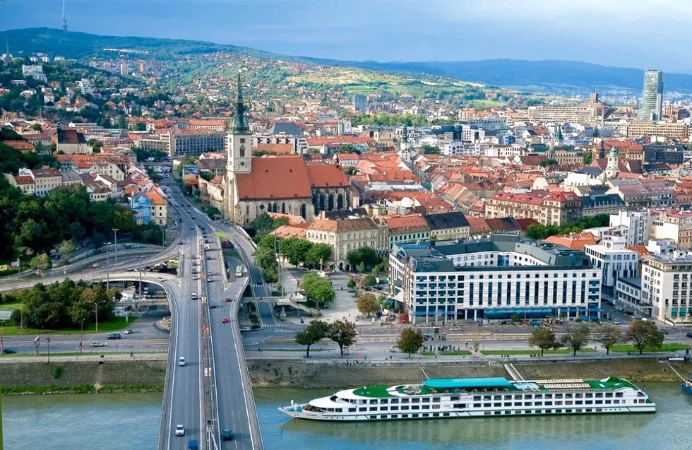 Bratislava aerial