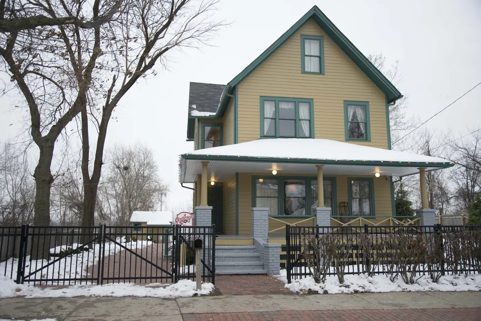 A Christmas Story House & Museum exterior, Cleveland, Ohio