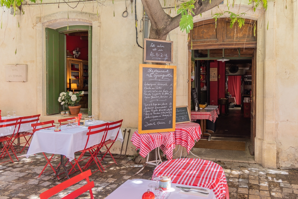 Cafe, Aigues-Mortes, France