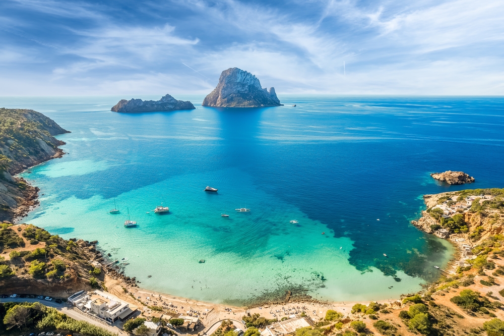Cala d Hort, Ibiza, Balearic Islands, Spain