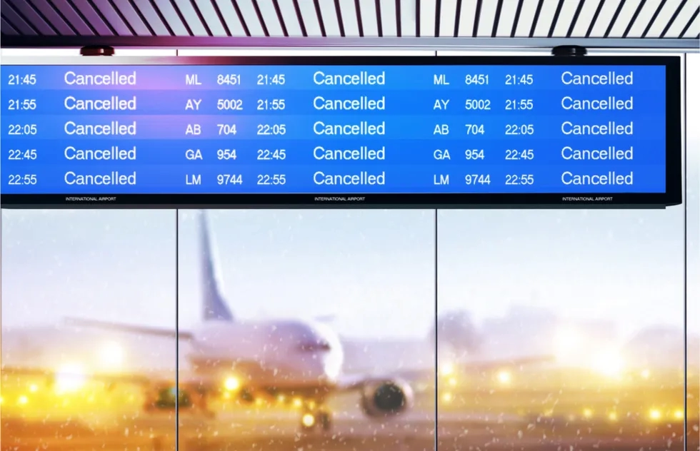 Airport, Airplane, Flight Cancellations