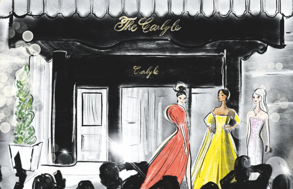 Illustration from The Carlyle book published by Assouline