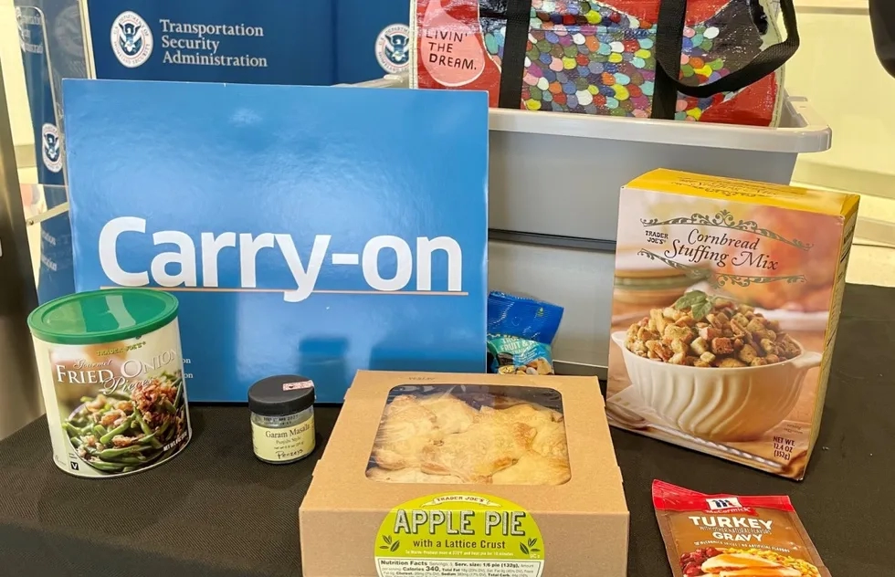 Thanksgiving foods you can leave in your carry-on at U.S. airports
