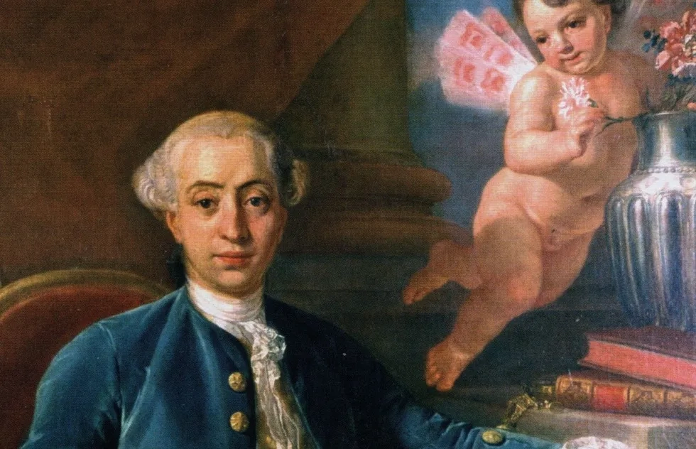 Portrait of Giacomo Casanova, attributed to Anton Raphael Mengs