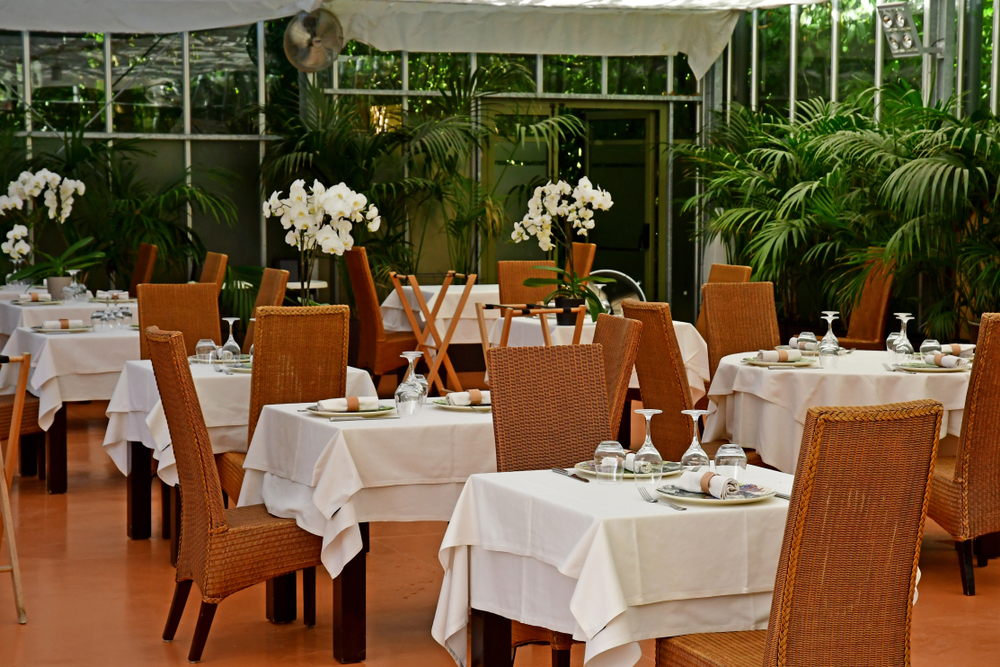 Chaumont-Sur-Loire, Castle Park Restaurant, Loirve Valley, France