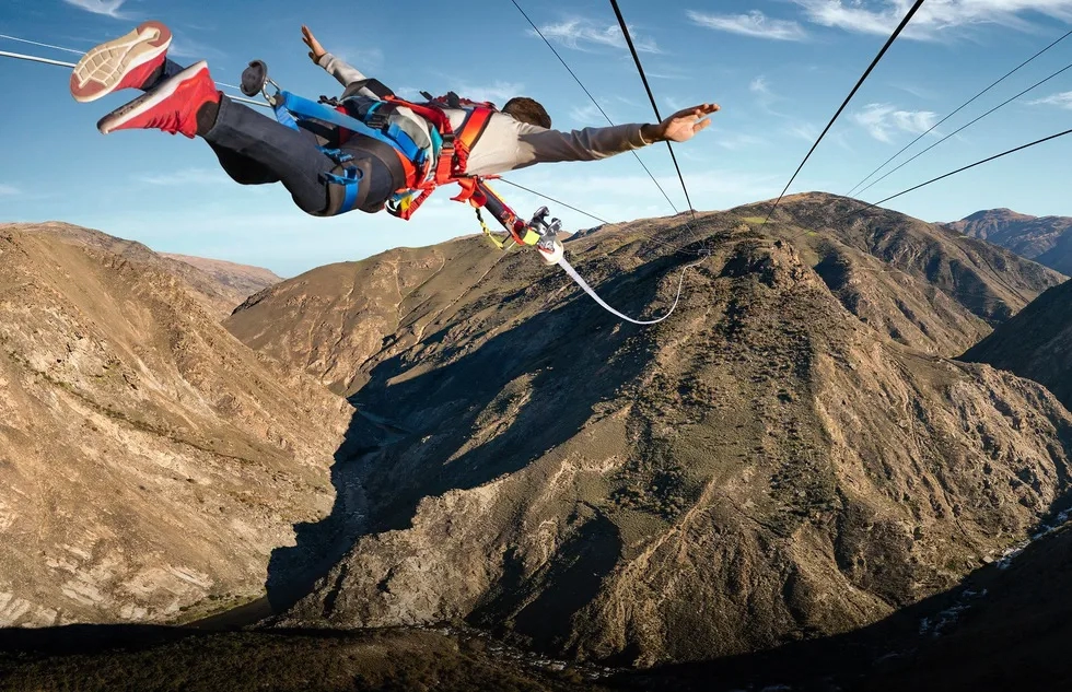 Nevis Catapult at AJ Hackett Bungy New Zealand
