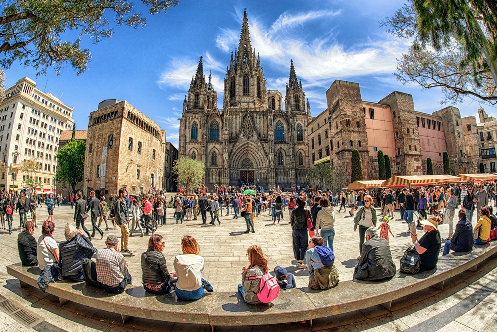 Catedral de Barcelona, Barcelona, Spain