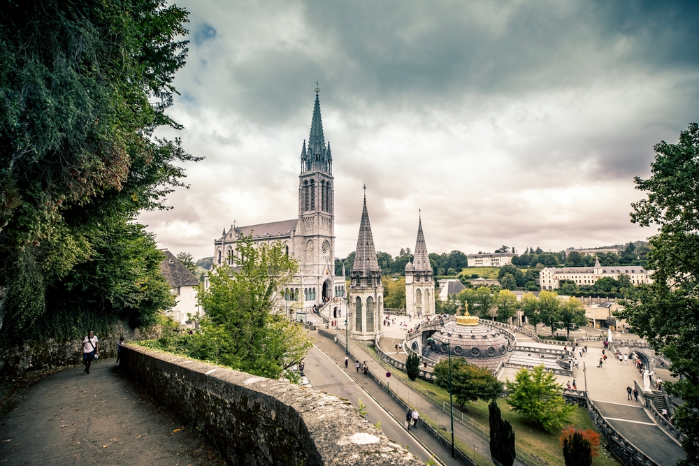 Lourdes, France, Cathedral