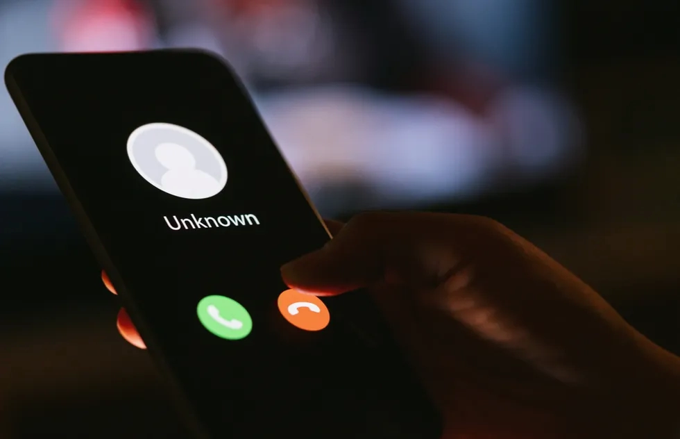 Unknown Caller, Cellphone, Phone Scams