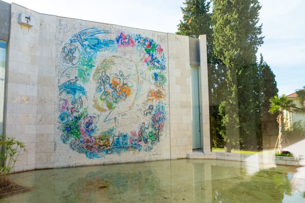 Chagall, Nice, France, Chagall Mosaic