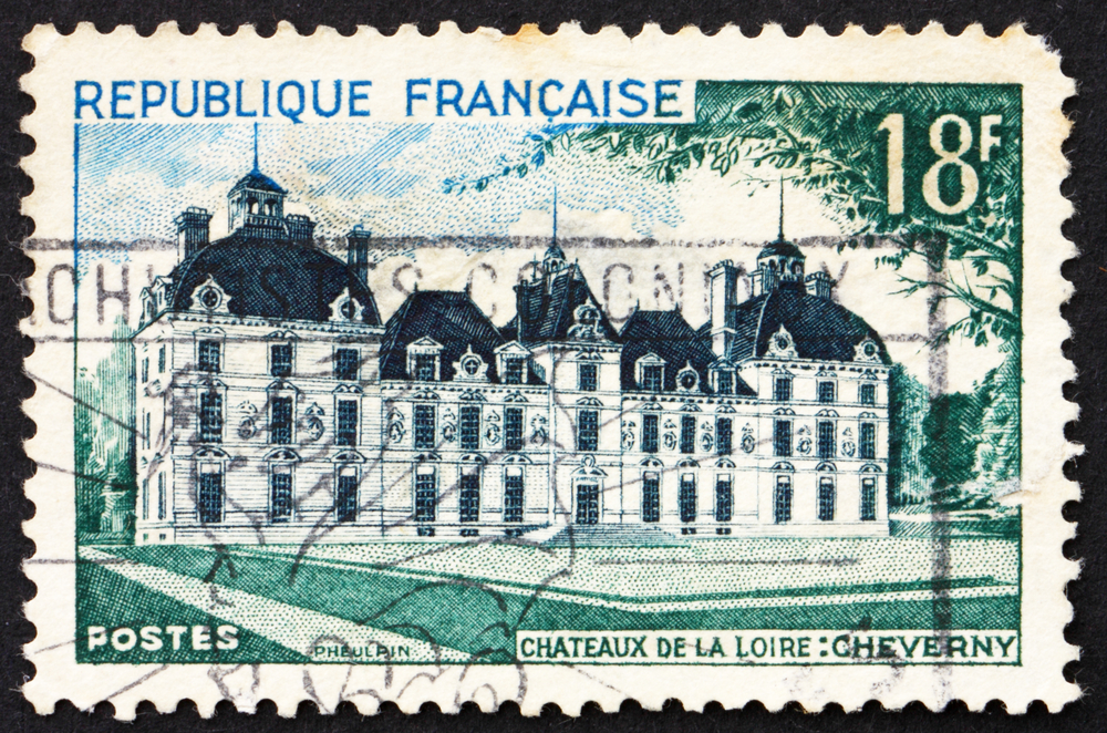 Cheverny Stamp