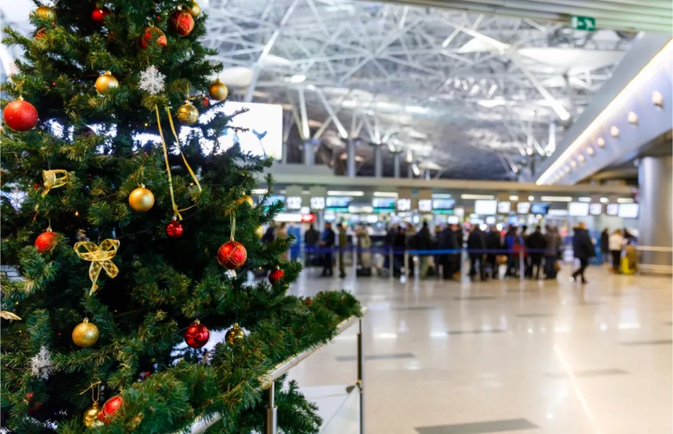 Christmas, Airport, Holiday Travel