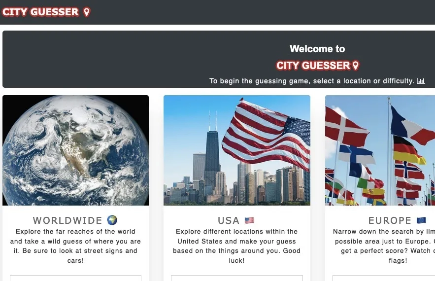 City Guesser