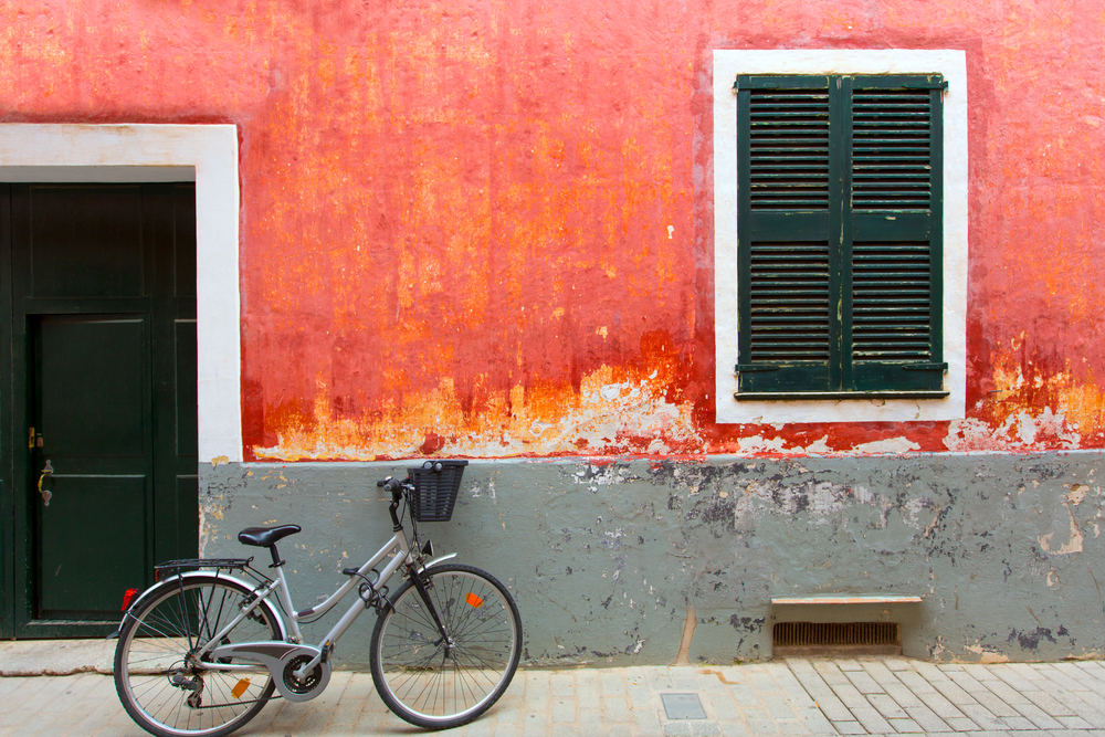 Ciudadela, Spain, bicycle, Menorca