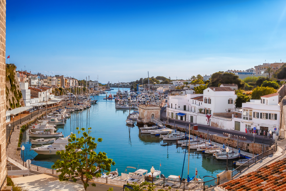 Ciutadella, port, Menorca, Balearic Islands, Spain