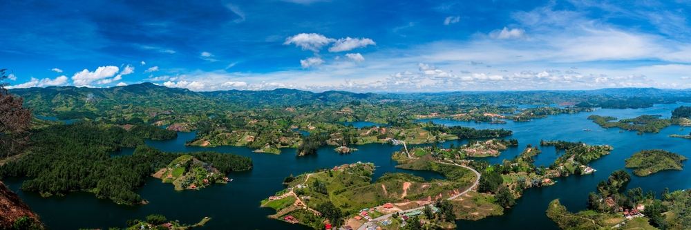 Guatapé Reservoir, Peñol, Guatapé, Antioquia, Colombia