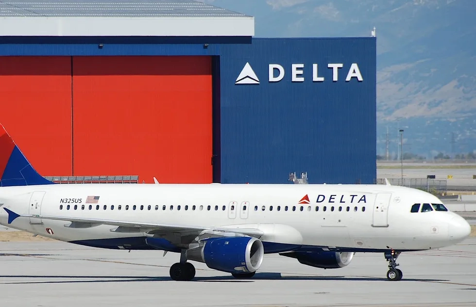 A Delta Air Lines plane