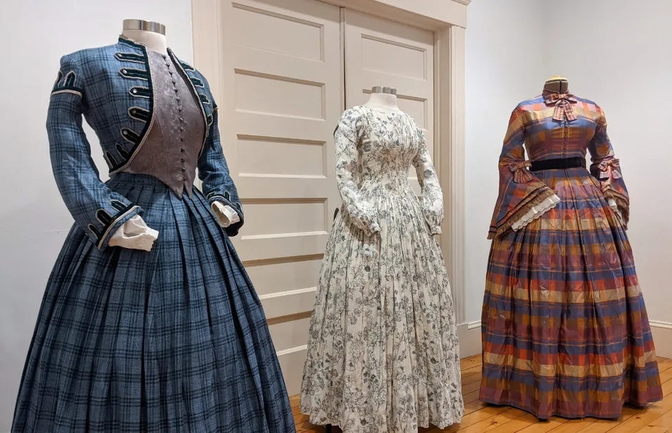 Costumes from TV's "Dickinson" donated to the Emily Dickinson Museum in Amherst, Massachusetts