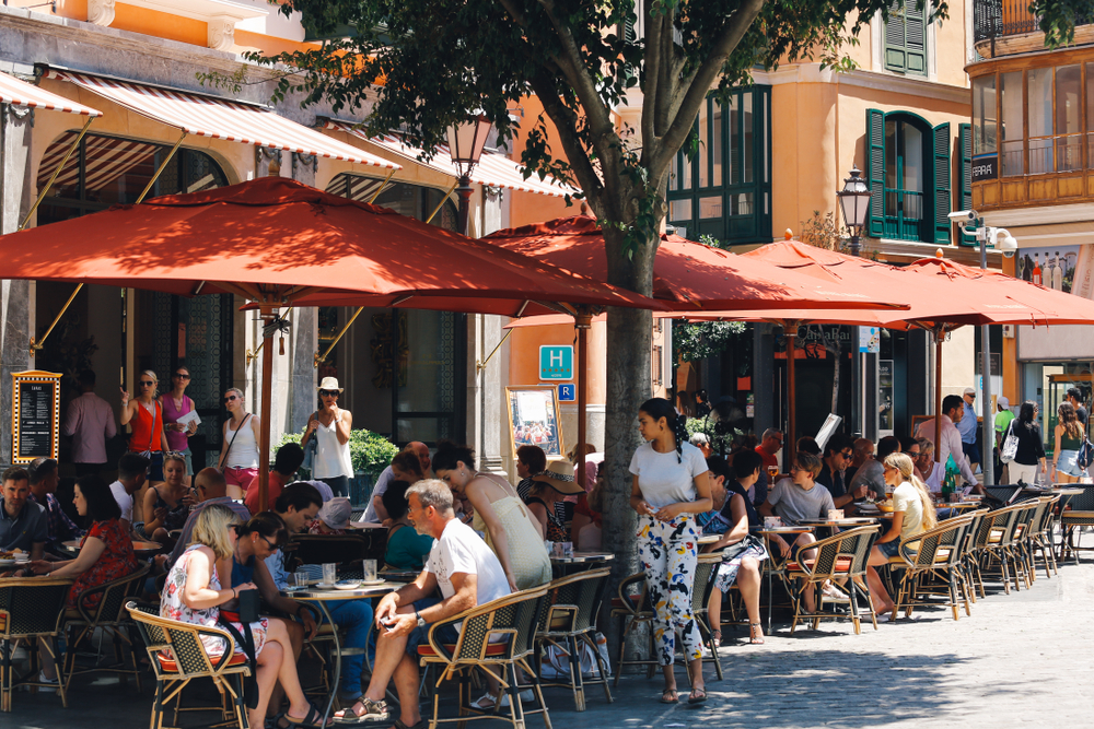 Dining, Palma de Mallorca, Spain