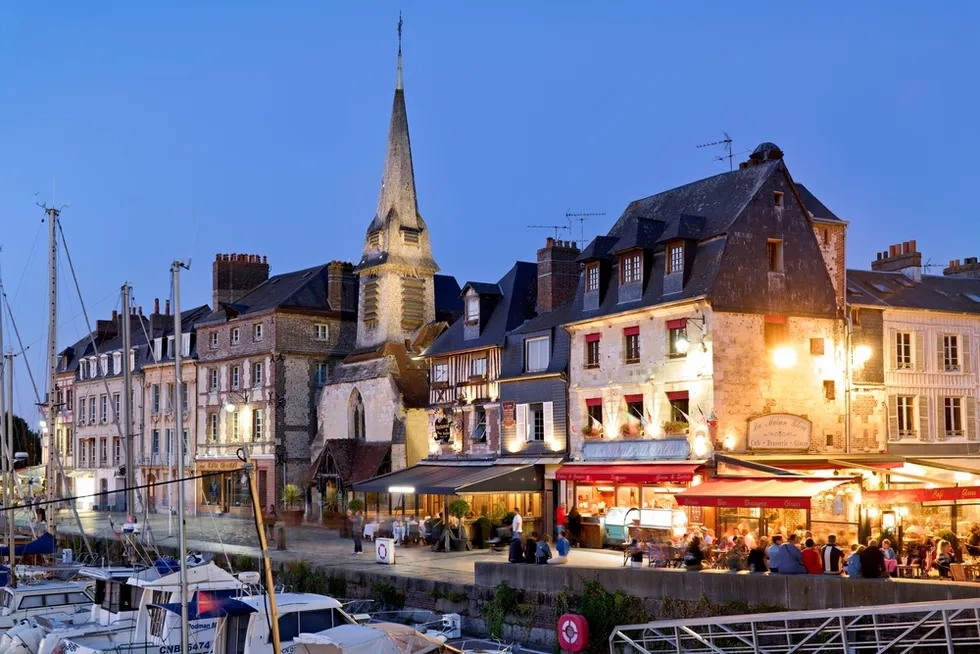 Dining, Honfleur, France, Normandy