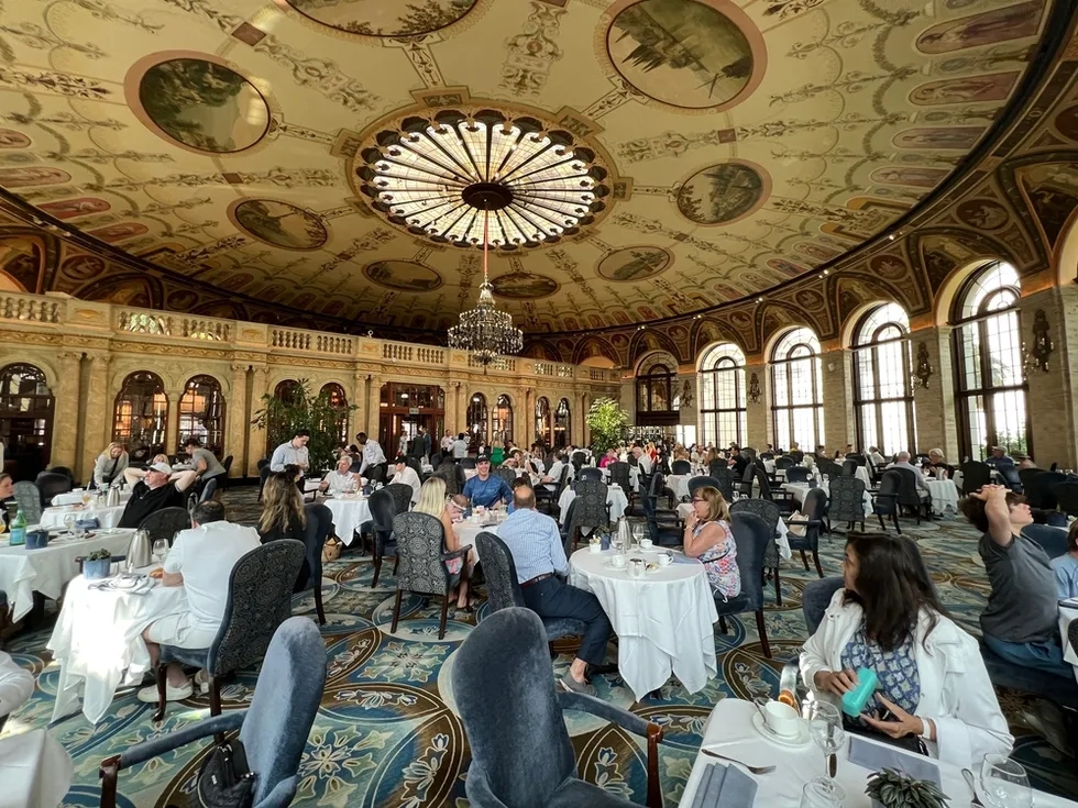 Dining room, Breakers Palm Beach, Florida