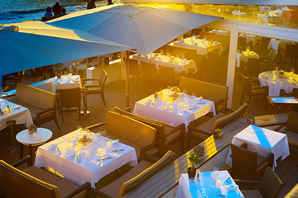 Dining, Cannes, Riviera, France