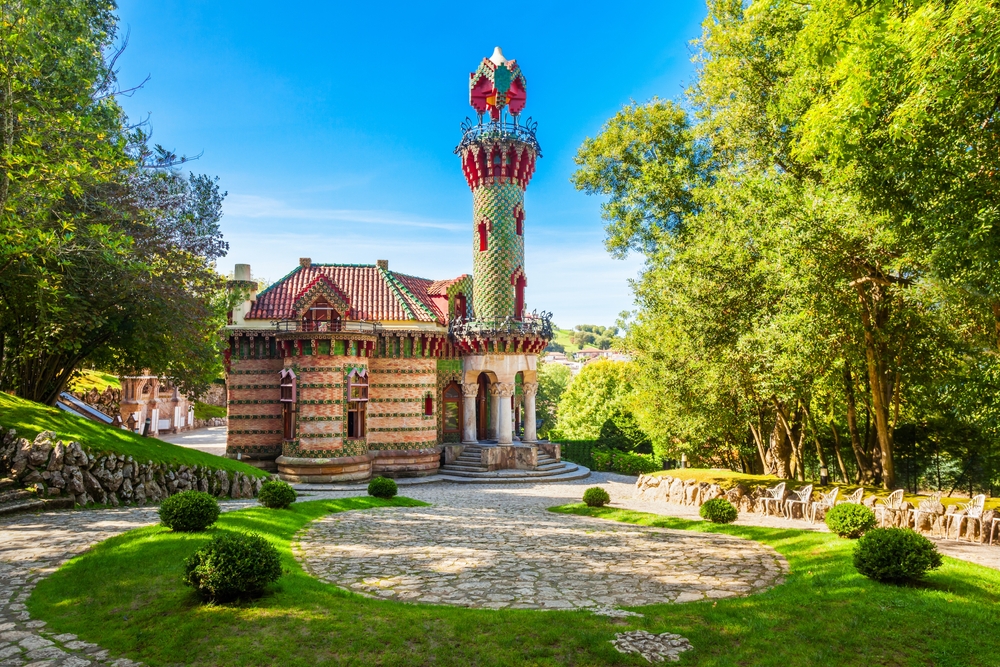 El Capricho de Gaudi, Cantabria, Spain
