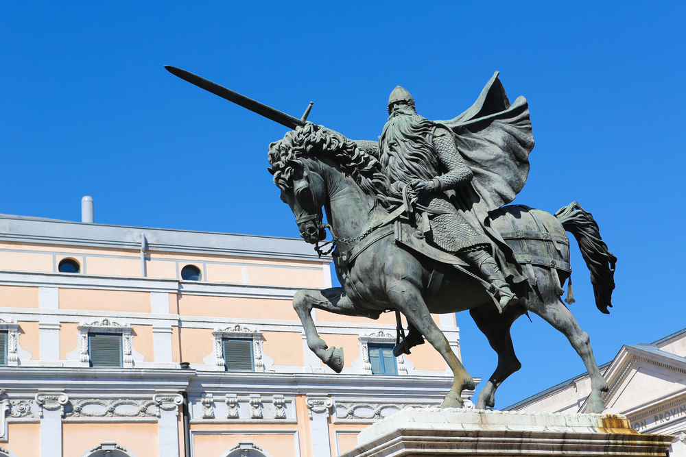 El Cid Statue, Burgos, Spain