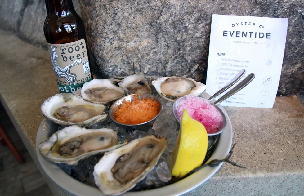Eventide Oyster Co. in Portland, Maine