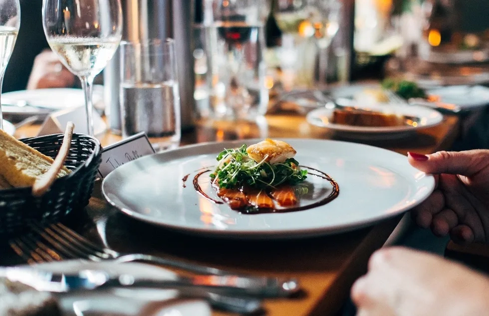 Restaurant food