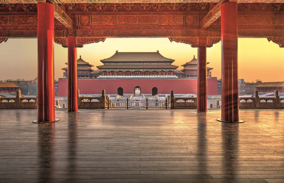 Forbidden City palace complex in Beijing