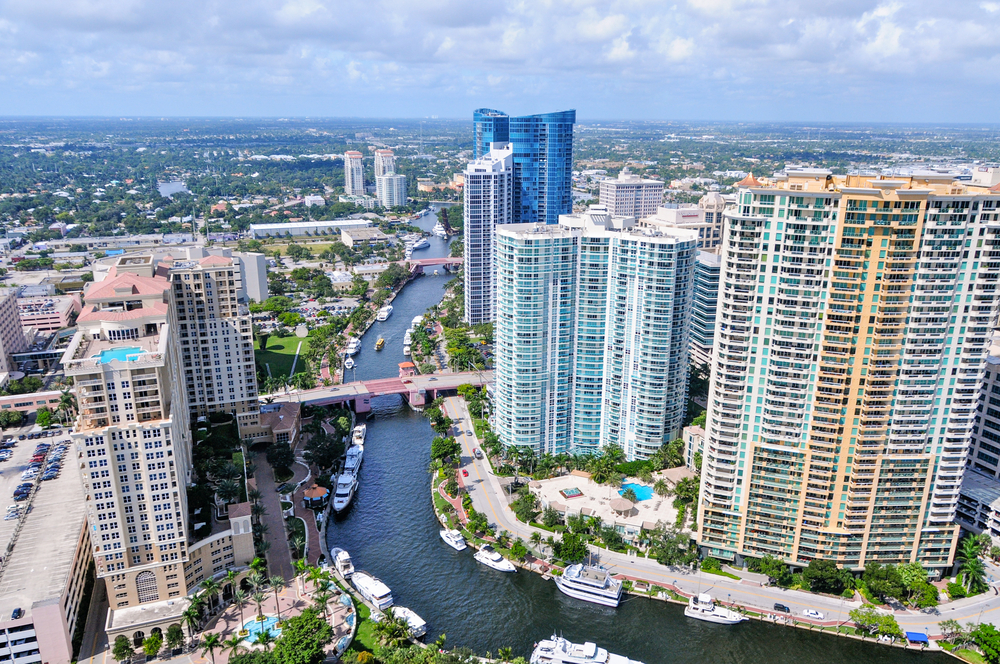 Fort Lauderdale, Aerial Photo, Florida