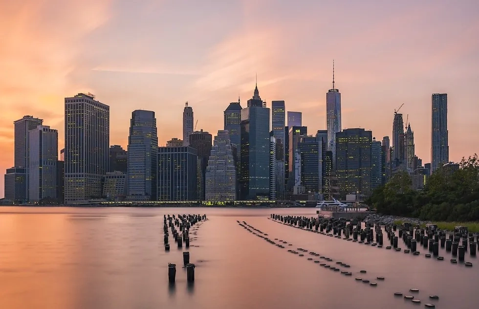 New York City sunset