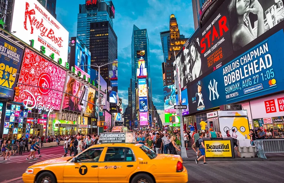 Times Square, New York City, New York, USA, Broadway, Off-Broadway, Theater, Show, Musical