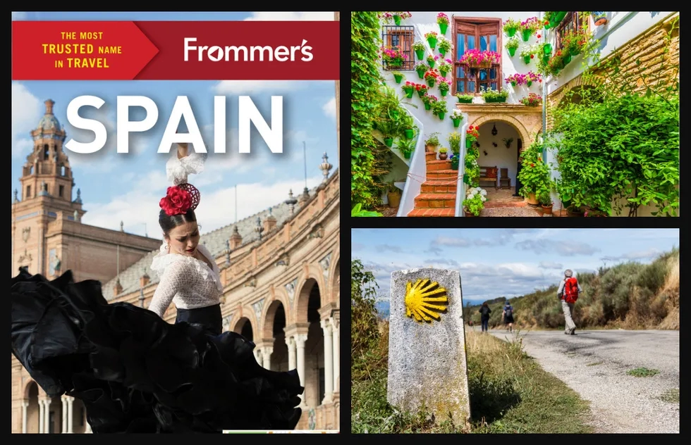 Frommer's Spain, a courtyard in Córdoba, and the Camino de Santiago