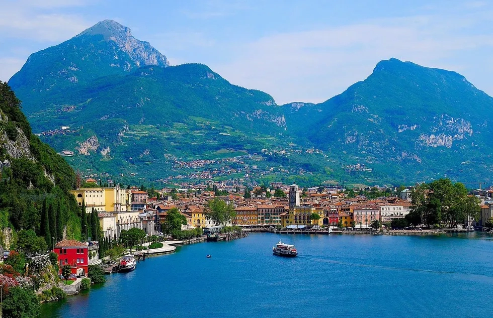 Lake Garda in Italy