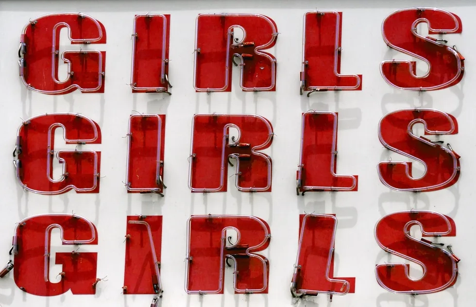 Girls sign