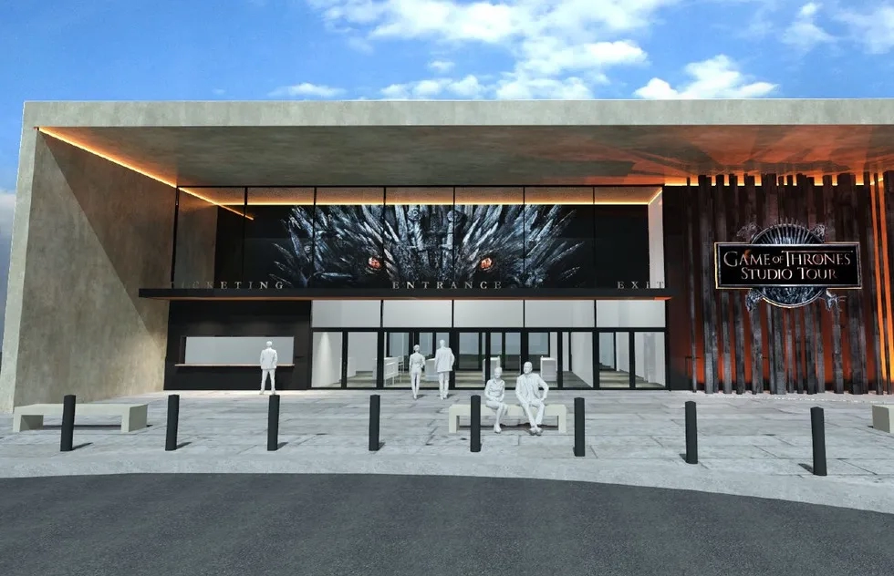 Rendering of Game of Thrones Studio Tour at Linen Mill Studios in Banbridge, Northern Ireland