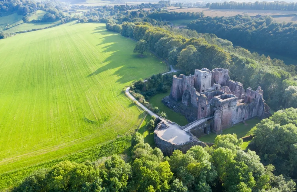 Goodrich Castle in England