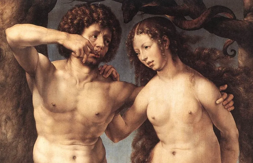 "Adam and Eve" (1525) by Jan Gossaert