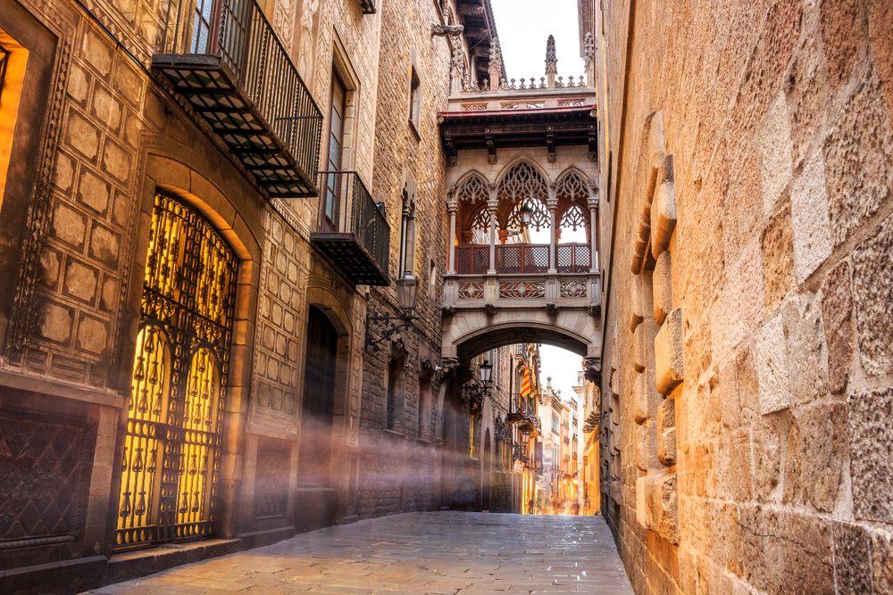 Gothic Quarter, Barcelona, Spain