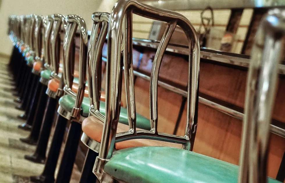 Seats from Woolworth lunch counter sit-in, Greensboro